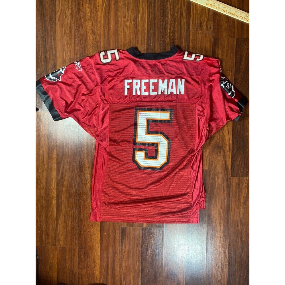 Tampa Bay Buccaneers Jersey Boys XL Red NFL Football Josh Freeman #5 Reebok